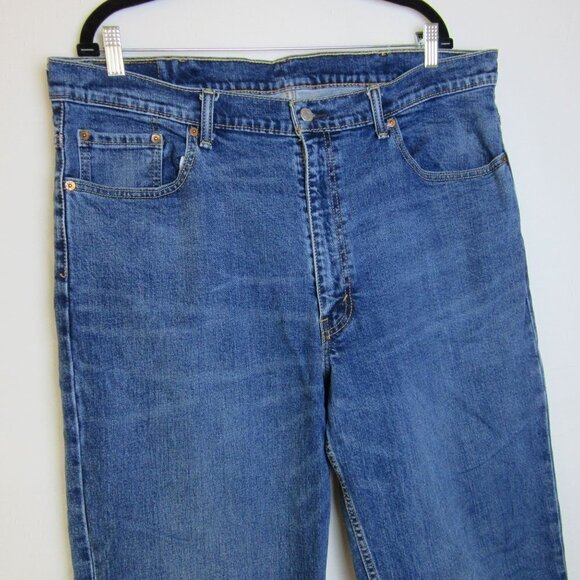 Levi's 550™ Relaxed Fit Blue Jeans Men's W40 L36 - Picture 2 of 7